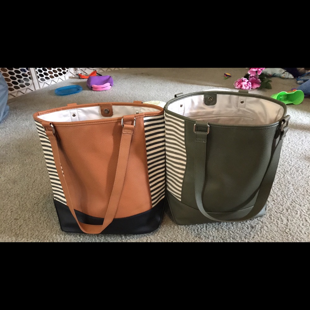 Color Block Tote